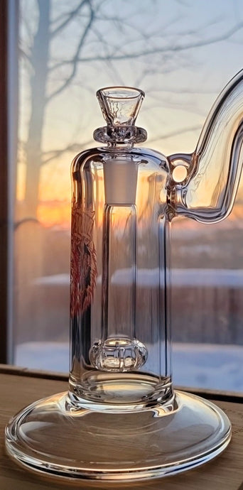 Mini CIRQ Double Perc Bongs from Manifest Glassworks - Aqua Lab Technologies